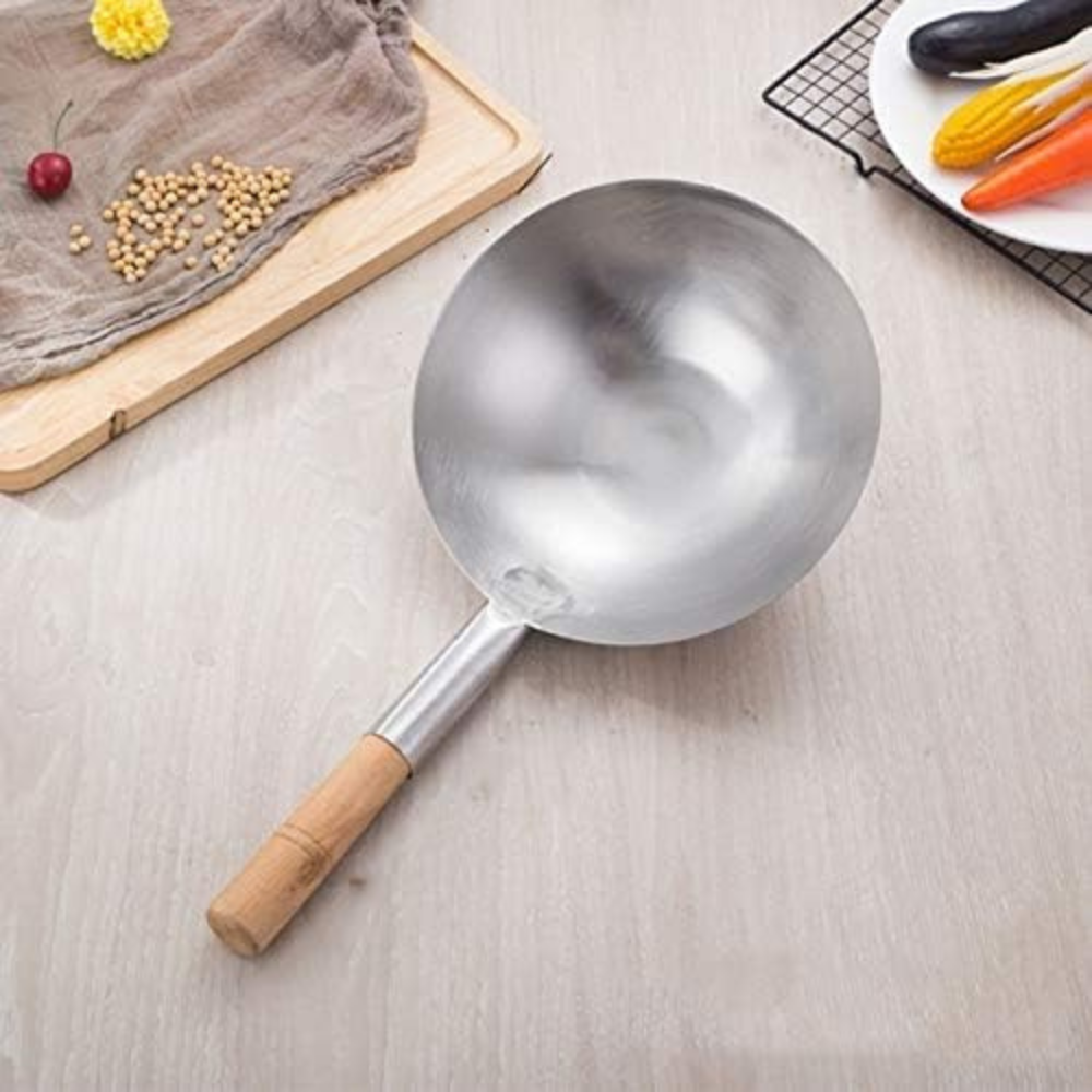 Wok Inox - IronMaster™ - Manche en Bois