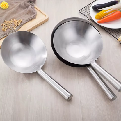 Wok Inox - IronMaster™ - Manche en Métal